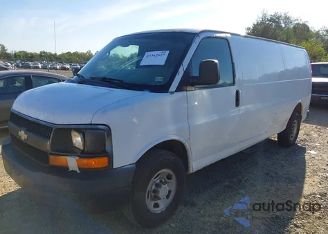 2008 Chevrolet Express Work Van from USA, damaged, VIN 1GCGG29C881141567
